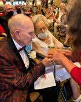 We do! 23 couples renew vows in Valentine’s Day ceremony at Largo senior living community