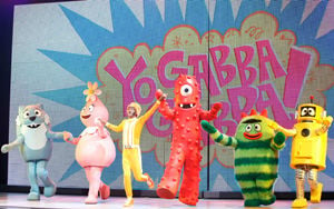 Follow the adventures of Yo Gabba Gabba!, Museums, Stage & Theater