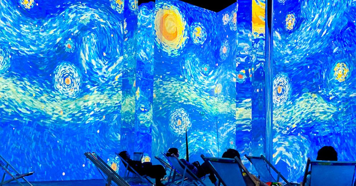 Step into a masterpiece with 360-degree van Gogh digital art experience