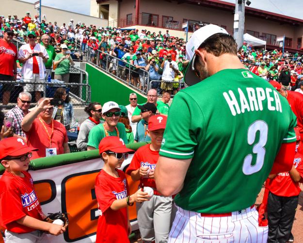 Bryce Harper #3 Philadelphia Phillies MLB Irish/St Patricks Day T-Shirt