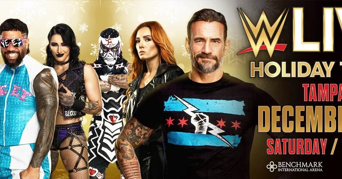 WWE Live Holiday Tour to visit Benchmark Arena