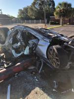 1 teen dead, 2 hurt after stolen Maserati crashed in St. Petersburg