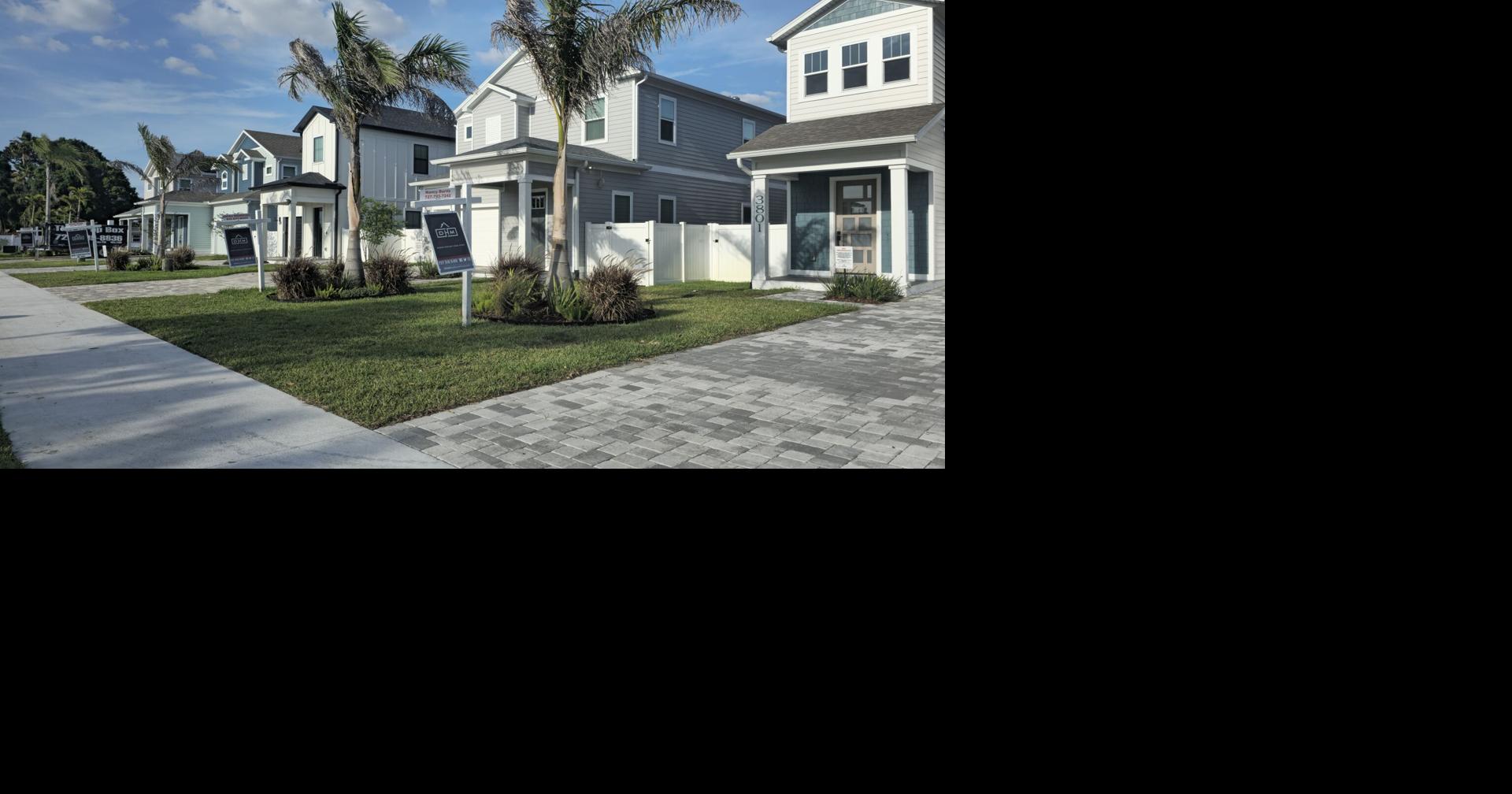New farmhouse-style homes rise on 71st Street in west St. Petersburg