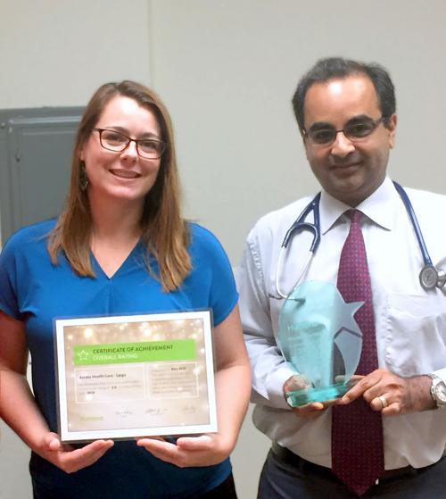 Largo doctor earns award from Humana