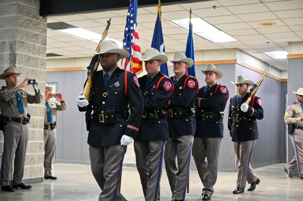 Color Guard enters