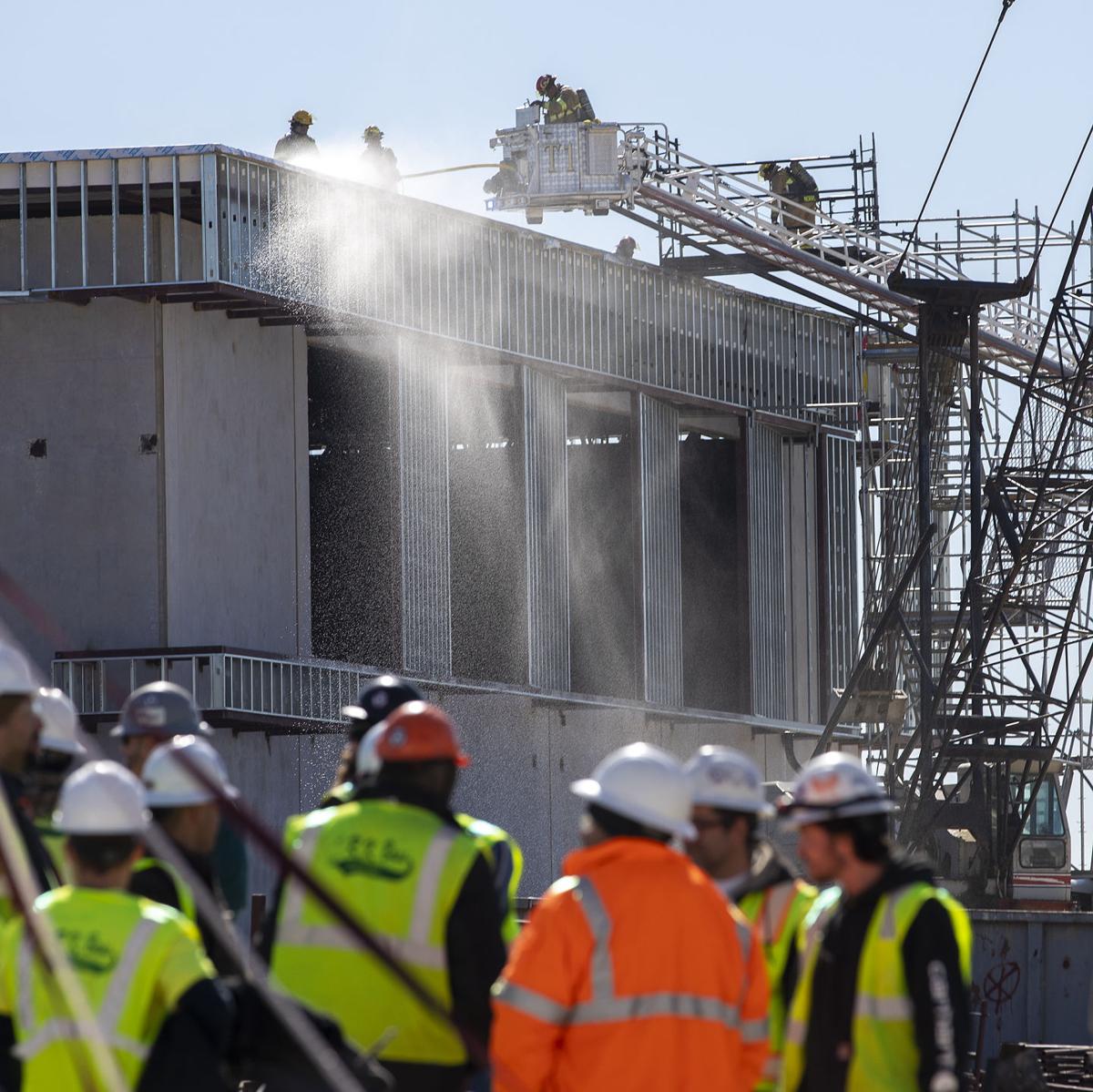 Fire Extinguished At Bisd High School Under Construction News Tdtnews Com