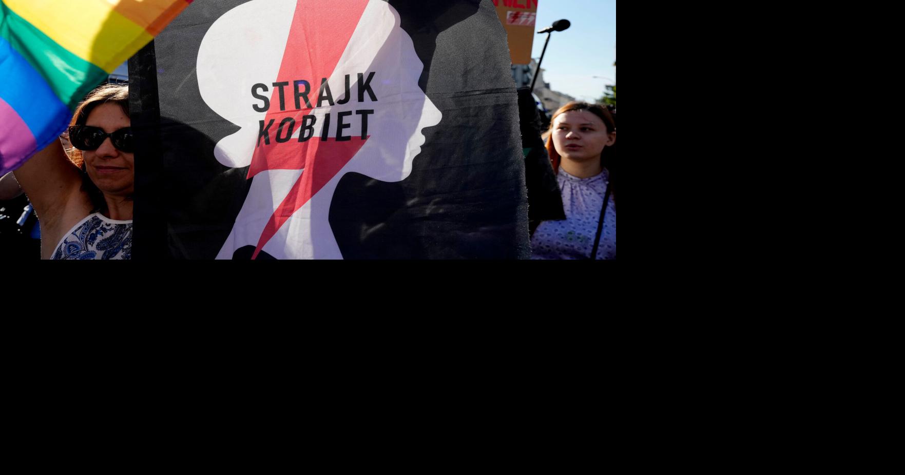 Women are protesting around Poland for free access to legal abortions Women are protesting around Poland for access to free and legal abortion services By CLAUDIA CIOBANU - Associated Press Oct 22, 2026 26 mins ago