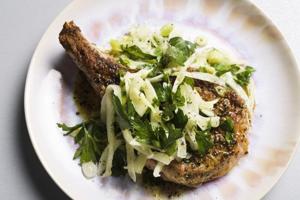 Recipe: These pork chops boast the flavors of porchetta without the work
