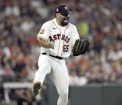 Five HRs, Urquidy's pitching help Astros to 9-1 rout of Angels