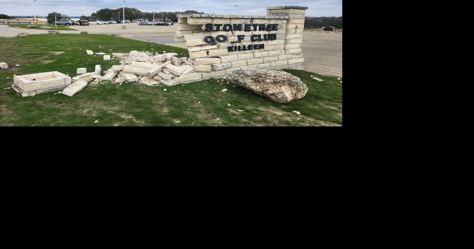 Killeen city golf course sign takes a big hit | News | tdtnews.com