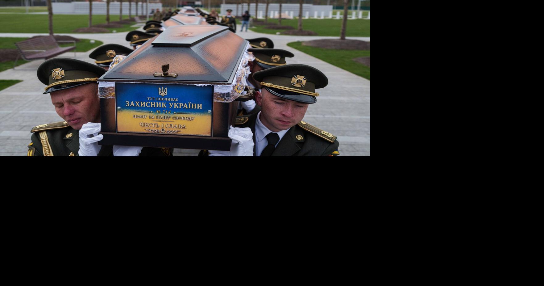 Ukraine buries its unknown soldiers as families wait for identification In Kyiv, a brother and sister walk through a military cemetery, carrying carnations By HANNA ARHIROVA and VOLODYMYR YURCHUK - Associated Press Jul 16, 2026 53 mins ago