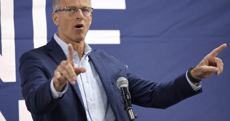 Republican John Thune of South Dakota is elected the next Senate ...