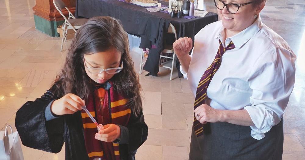 Visitors engage in magic and mischief at Temple museum