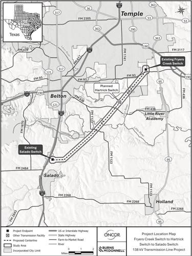 Oncor sets public comment meeting Thursday for power line project ...