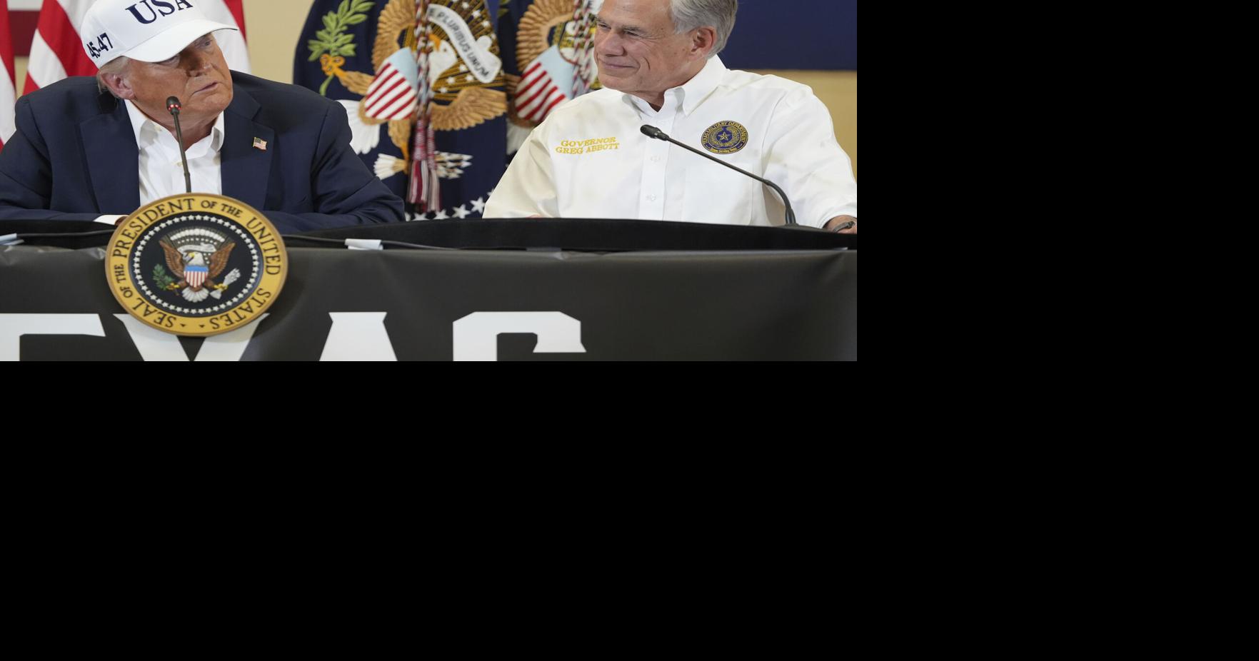 Gov. Greg Abbott, long a defender of states' rights, embraces Trump's push to expand presidential power