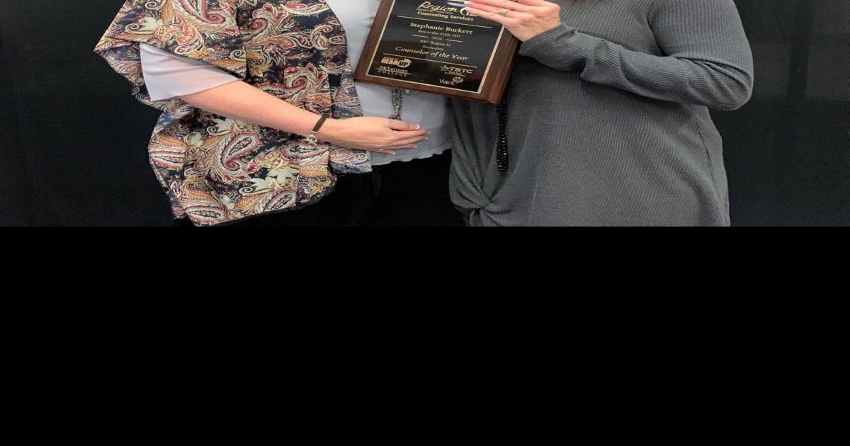 BrucevilleEddy ISD counselor honored News