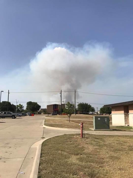 Crews work to contain grass fire on Fort Hood News
