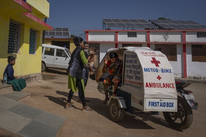 Special delivery Sidecar ambulances help moms give birth in India