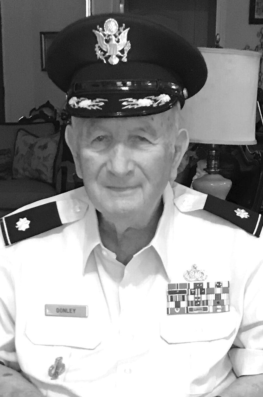 Lieutenant Colonel (LT Col) Martin N. Donley, age 83. died Saturday
