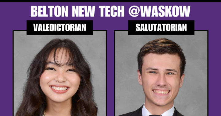 Belton New Tech top two graduates named - Vimarsana News