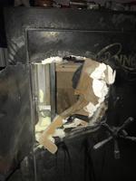 Thieves cut into gun safe to steal 20 weapons