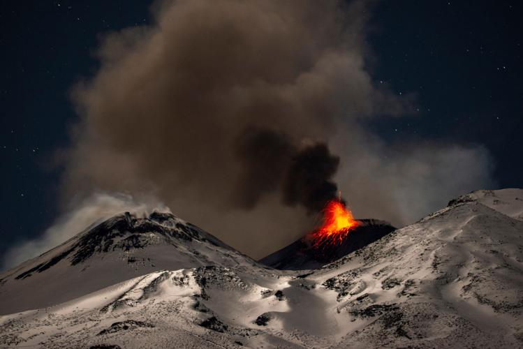 APTOPIX Italy Etna Volcano