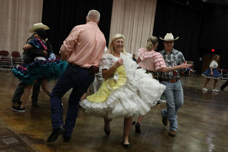 Hearing their calling State square dance festival starts in Temple