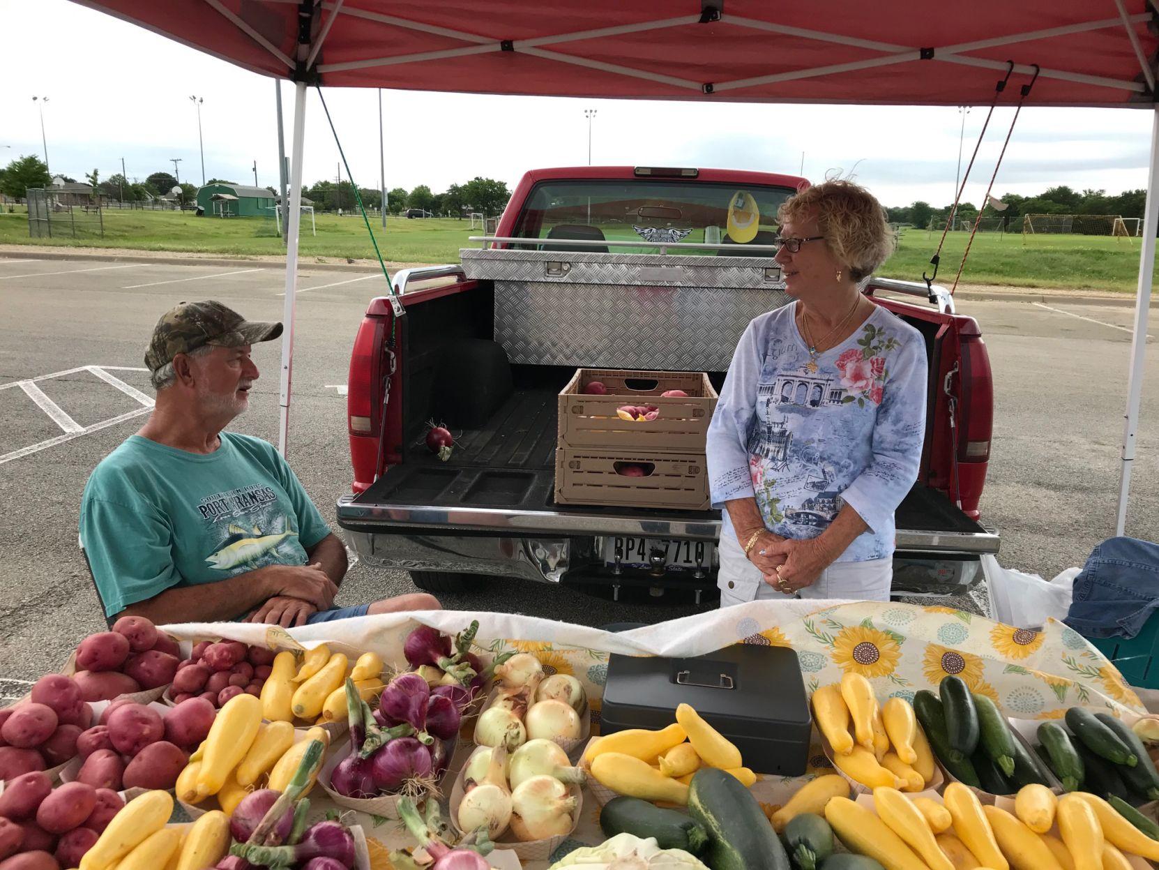 Fresh faces and produce Farmers markets in Temple, Belton start up