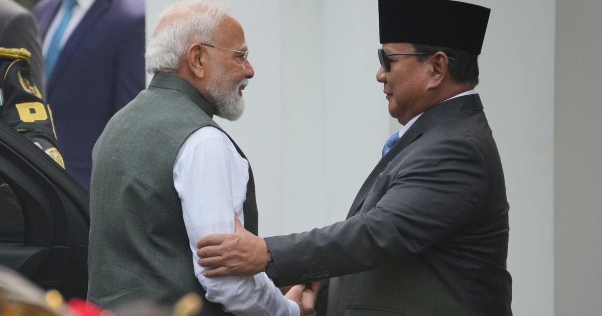Indonesia's Prabowo and India's Modi meet to discuss expanding economic and defense ties By NINIEK KARMINI and ACHMAD IBRAHIM - Associated Press Jul 6, 2026 32 mins ago