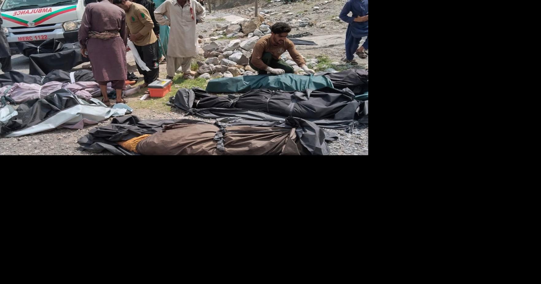AP Overcrowded bus plunges into ravine in southwest Pakistan, killing 40 passengers and injuring 8 An overcrowded passenger bus has plunged from a highway into a rocky ravine in southwestern Pakistan, killing 40 people and injuring eight others By ABDUL SATTAR - Associated Press Jul 3, 2026 Jul 3, 2026 Updated 7 mins ago