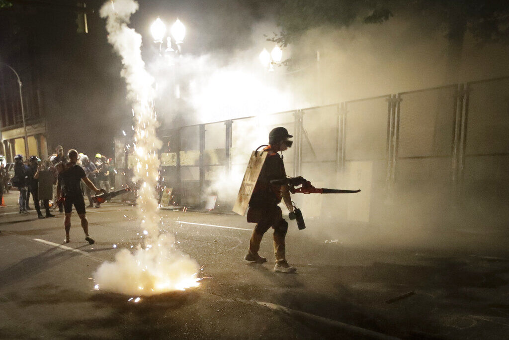 Portland tear gas