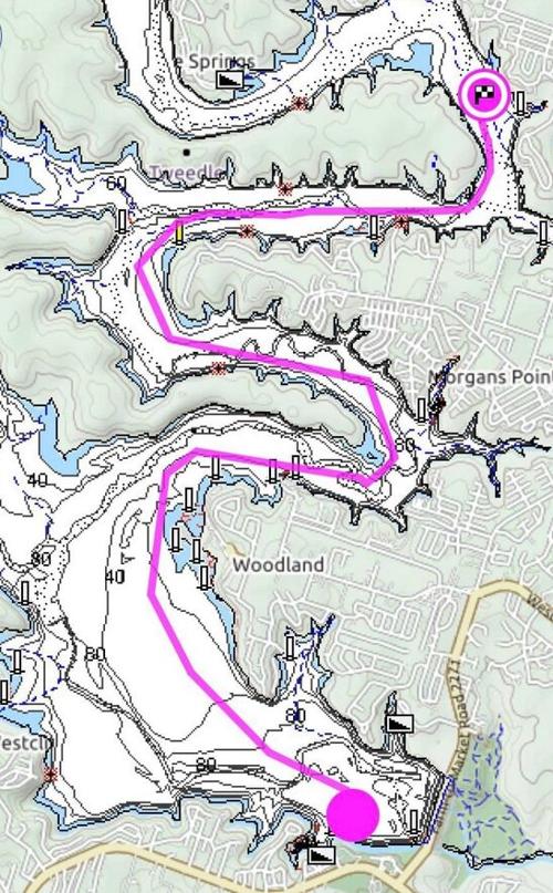 Parade route