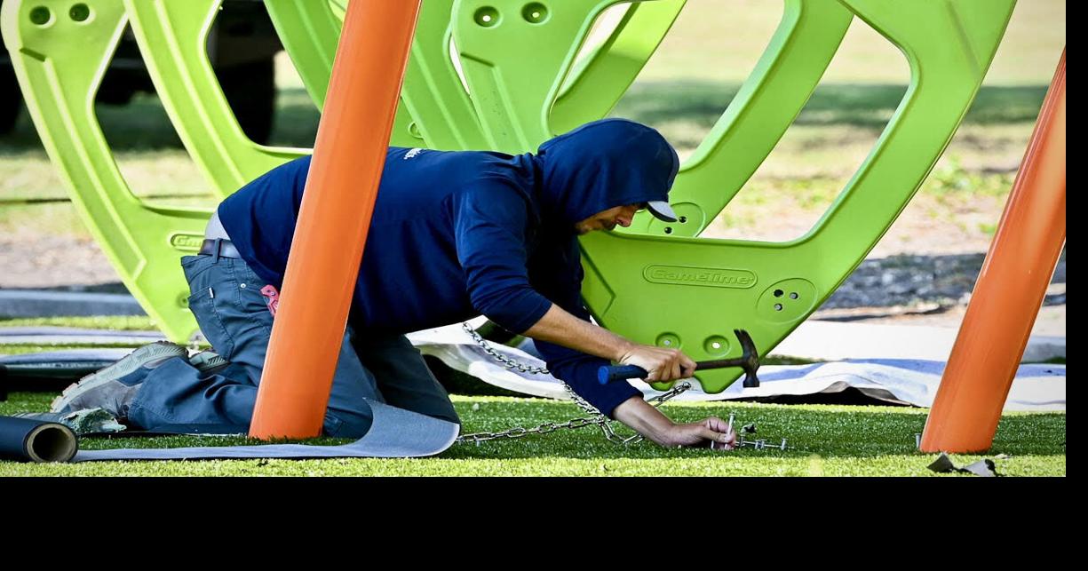 Colorful playground