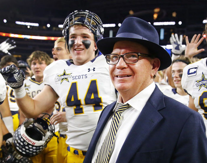 Highland Park (TX) head coach Randy Allen talks about Detroit Lions QB  Matthew Stafford - High School Football America