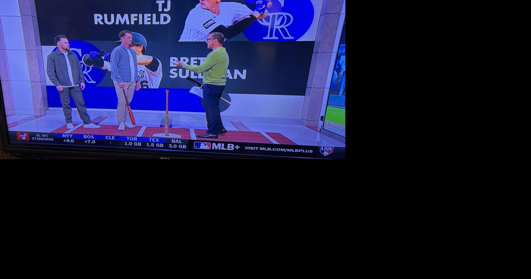 Temple High School grad Rumfield featured on MLB Central show
