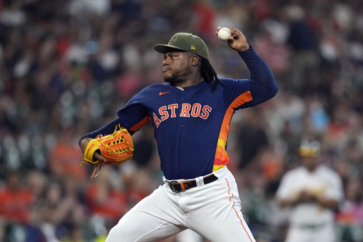 Framber Valdez throws 4-hitter to lead Astros over Oakland 2-0