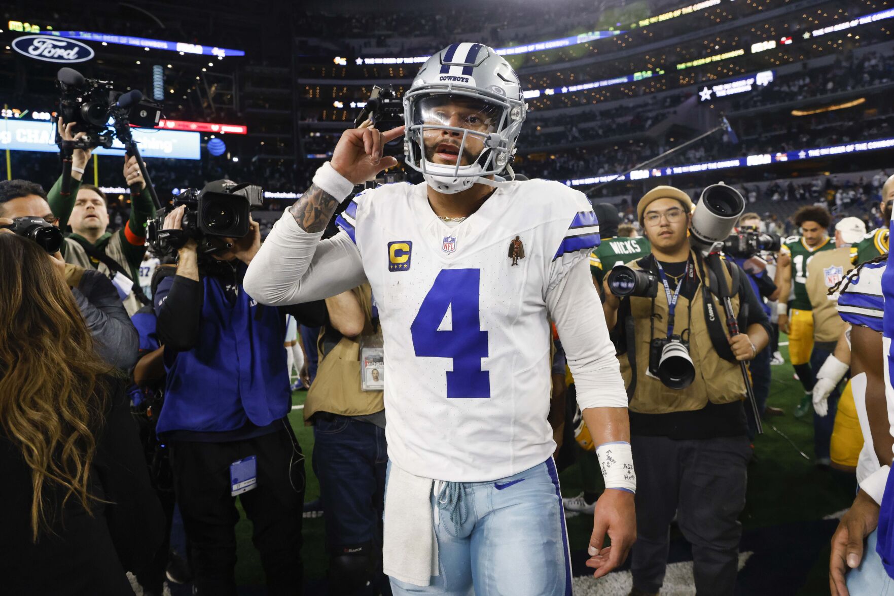 Cowboys fall Dallas embarrassed by Green Bay in wild card game