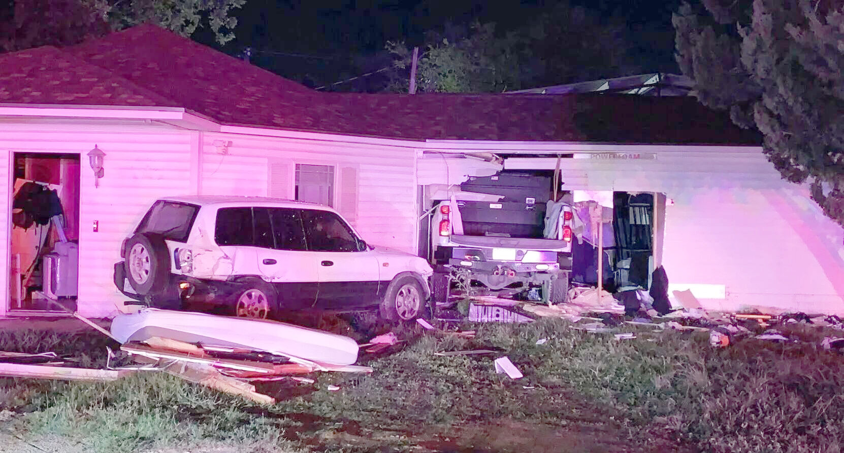 Alleged drunk driver crashes through Belton home; woman in house pinned ...