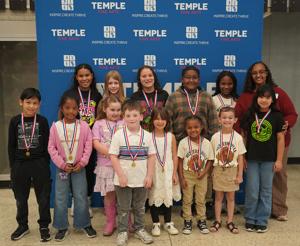 Temple ISD elementary school students recognized for art competition efforts
