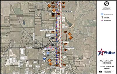 Temple issues Outer Loop North Phase 3 construction traffic advisory