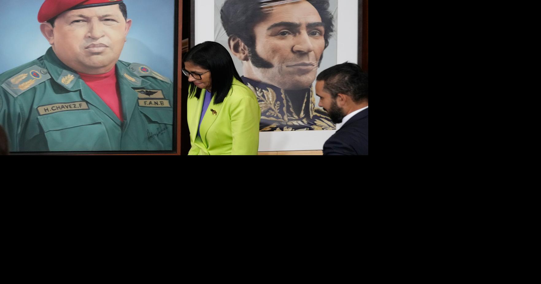 Venezuela's ruling party unity cracks as Delcy Rodríguez shifts Chávez-era policies Venezuela's ruling party is facing internal divisions after 27 years of unity By REGINA GARCIA CANO - Associated Press Jun 1, 2026 1 hr ago
