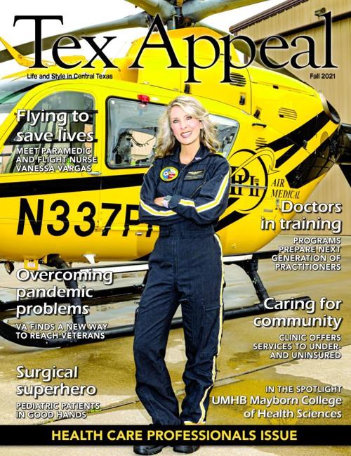 Fall 2021 edition of Tex Appeal focues on health care professionals