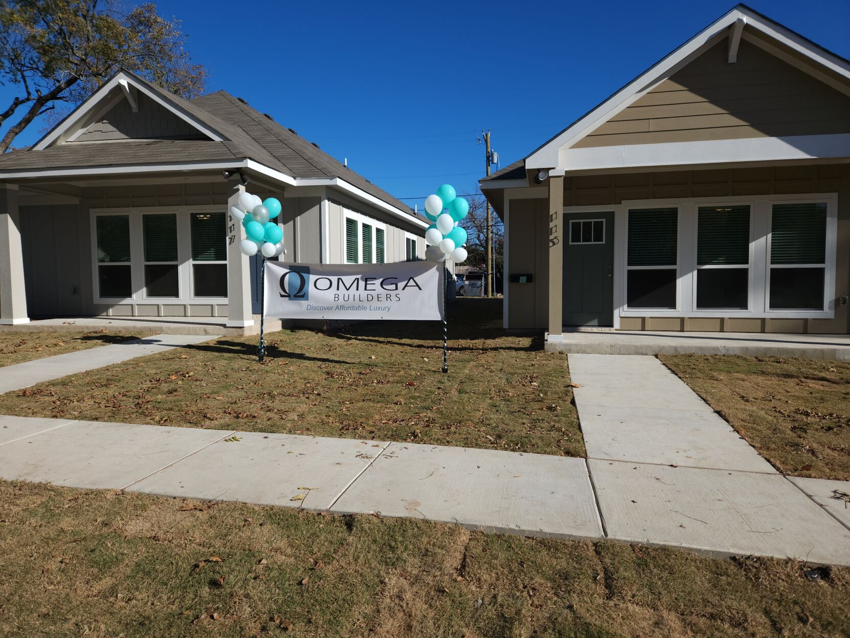 Two new downtown Temple homes celebrated at ceremony Business