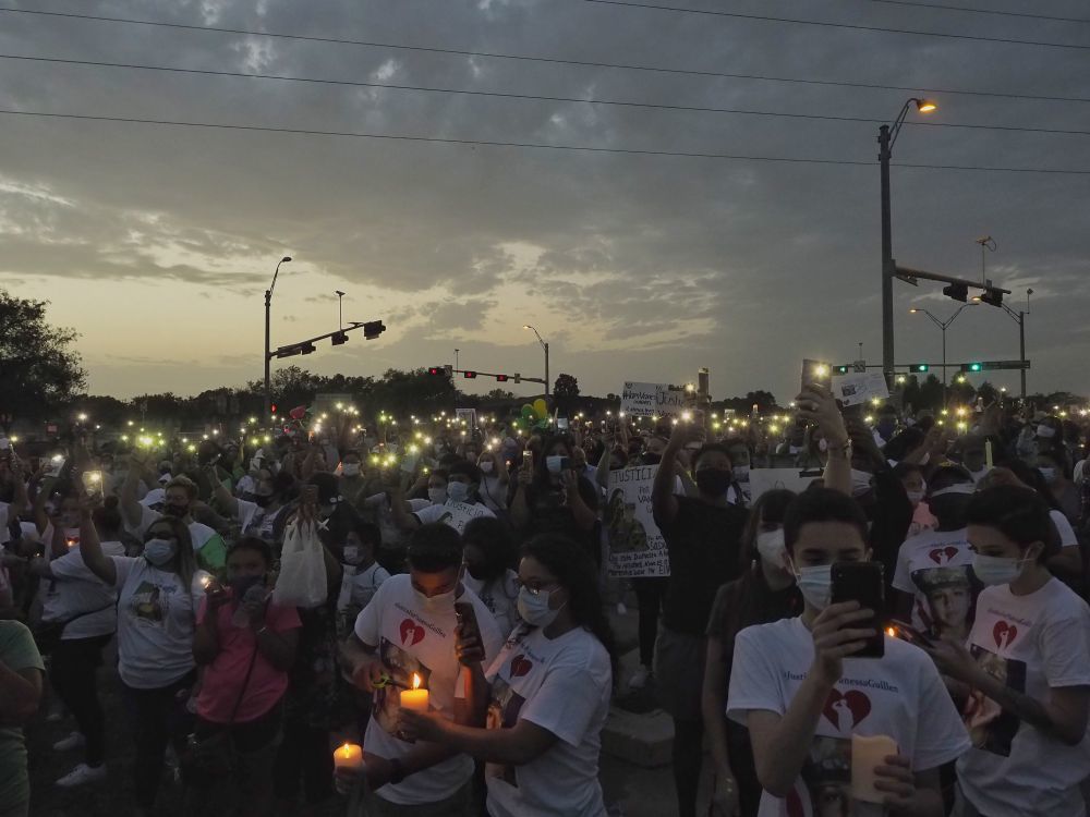 Candlelight vigil