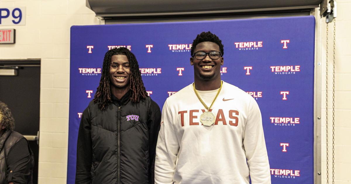 College-bound Cats: Temple's Carlton, Bradford sign with Texas, TCU, respectively