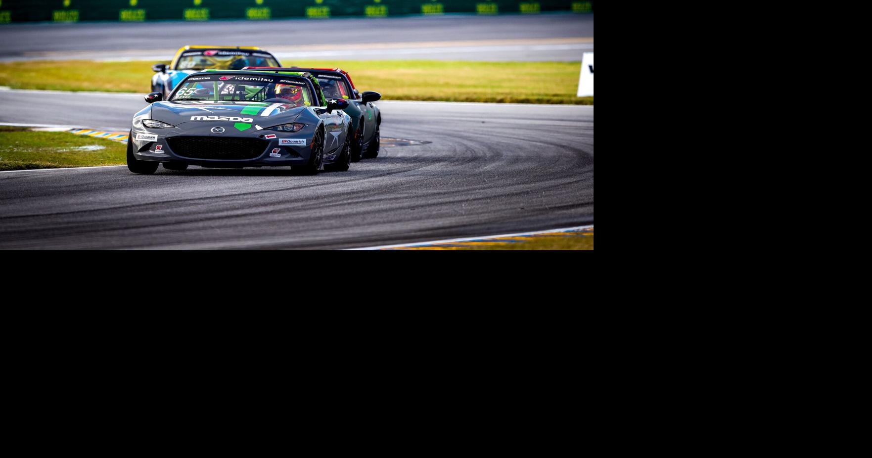 A racing heart: Mazda racer and former heart patient Bryce Cornet to ...