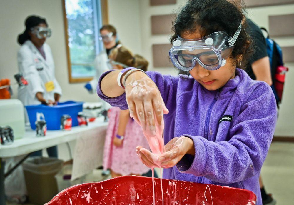 ‘Children’s science museum’ 150 children dive into STEM activities