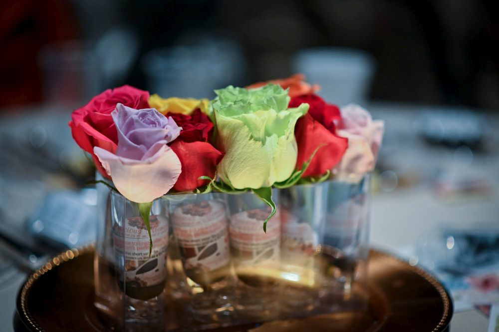 Not short of roses