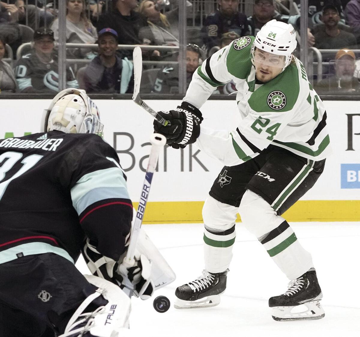Dallas Stars' Roope Hintz to miss season opener with upper-body