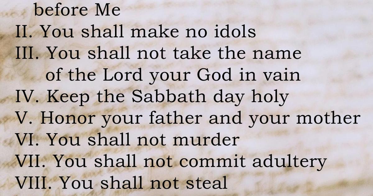 30 Commandments Temple, Belton school districts pause displaying Ten Commandments as ...